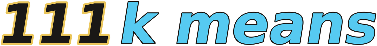 111k means logo